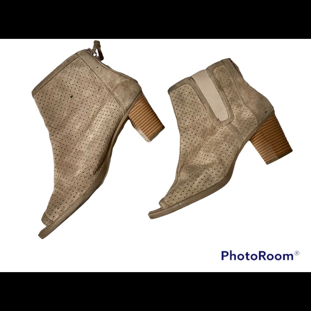🔥TAN ANKLE BOOTS🔥SIZE 10🔥USED - Picture 4 of 16